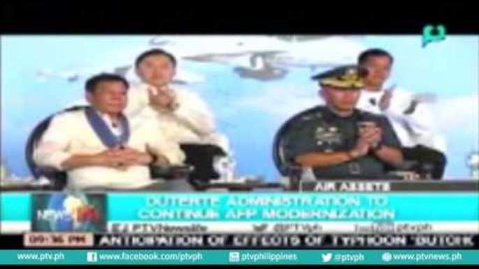 [NewsLife] President Rody Duterte​ administration to continue AFP modernization [07|05|16]