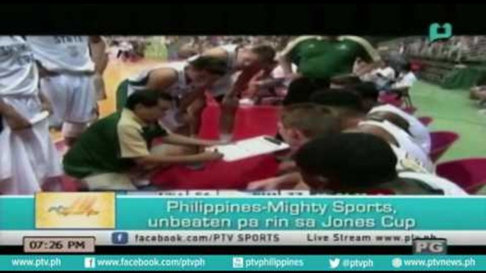 [PTVSports] Philippine-Mighty Sports, unbeaten pa rin sa Jones Cup [07|27|16]