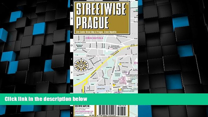 Buy NOW  Streetwise Prague Map - Laminated City Center Street Map of Prague, Czech Republic