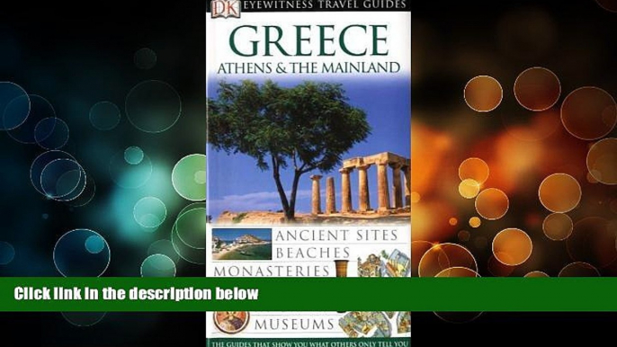 Best Buy Deals  Greece, Athens and the Mainland (DK Eyewitness Travel Guide)  Best Seller Books