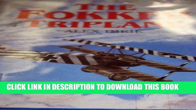 Best Seller The Fokker Triplane Free Read