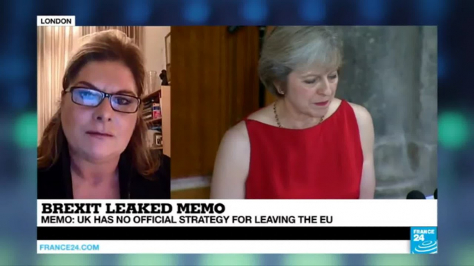 Brexit: A damaging leaked memo says UK has no official strategy for leaving the EU