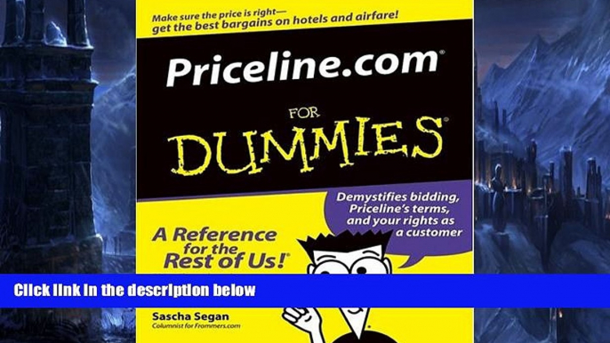 Big Sales  Priceline.com For Dummies  Premium Ebooks Online Ebooks