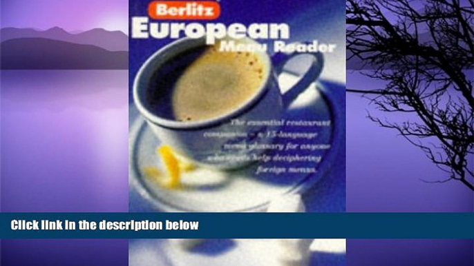 Deals in Books  Berlitz European Menu Reader (Berlitz European Guides)  Premium Ebooks Online Ebooks