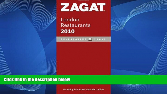 Buy NOW  2010 London Restaurants (Zagat Survey: London Restaurants)  Premium Ebooks Best Seller in