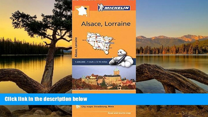 Best Deals Ebook  Michelin Regional Maps: France: Alsace, Lorraine Map 516 (Michelin Regional