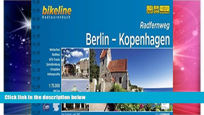 Ebook Best Deals  Berlin - Kopenhagen Radfernweg: BIKE.035  Full Ebook