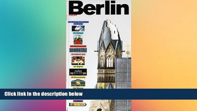 Must Have  Knopf City Guide: Berlin (Knopf City Guides)  Full Ebook