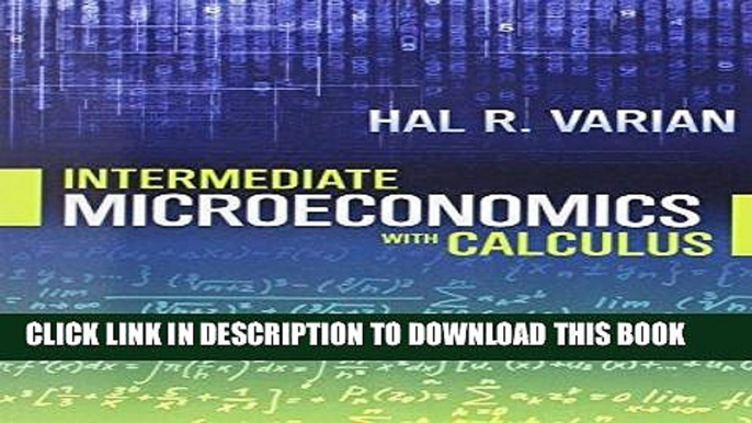 [PDF] Intermediate Microeconomics with Calculus Full Online