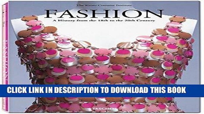 [PDF] Fashion: A History from the 18th to the 20th Century (2 Volume Set) Full Collection