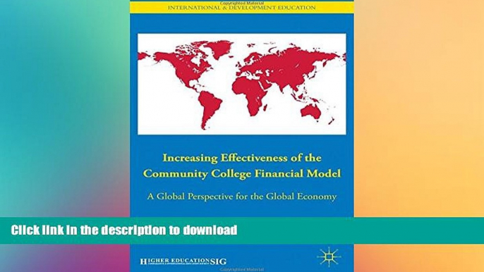 READ  Increasing Effectiveness of the Community College Financial Model: A Global Perspective for