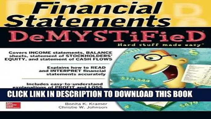 [PDF] Financial Statements Demystified: A Self-Teaching Guide Popular Collection