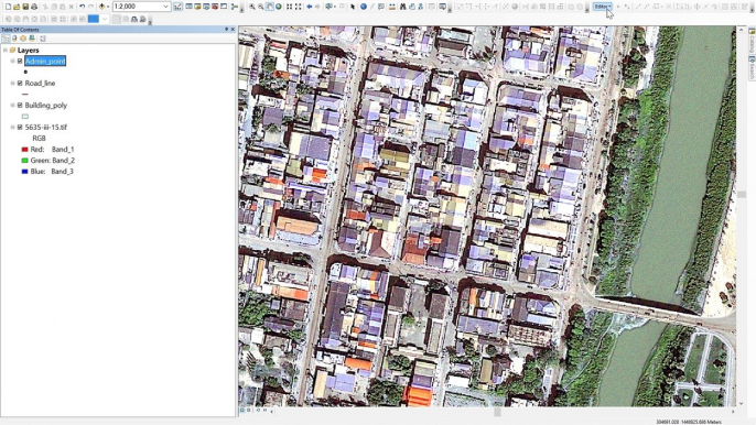 Digitizing in ArcGIS 10.3.1