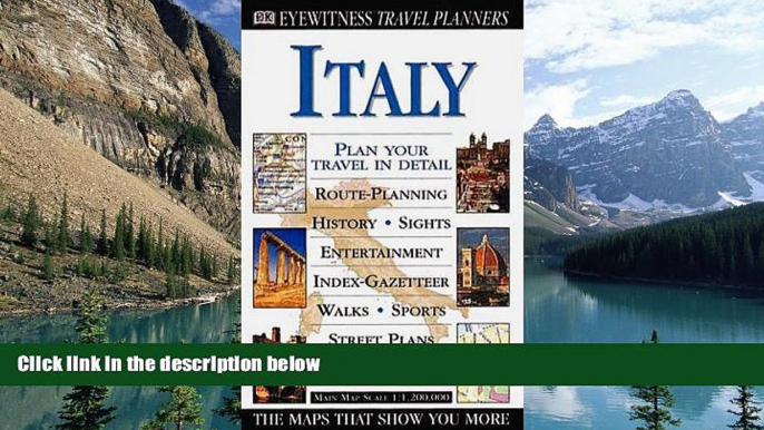 Big Deals  Eyewitness Travel Planner: Italy  Full Ebooks Most Wanted