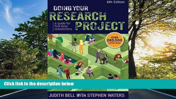 Choose Book Doing Your Research Project: A Guide For First-Time Researchers