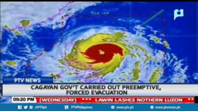 Cagayan Gov't carried out preemptive, forced evacuation