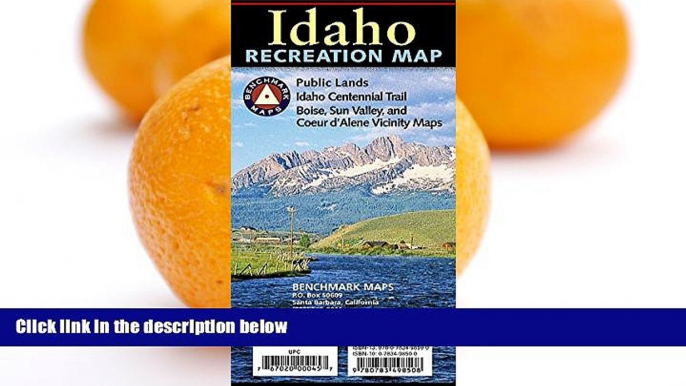 Buy NOW  Idaho Recreation Map (Benchmark Maps: Idaho)  Premium Ebooks Best Seller in USA