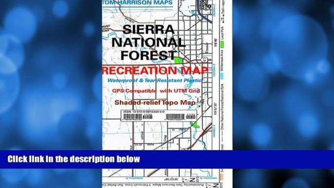 Deals in Books  Sierra National Forest Map (Tom Harrison Maps)  Premium Ebooks Best Seller in USA