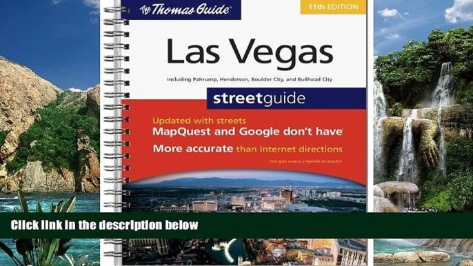 Buy NOW  The Thomas Guide Las Vegas Street Guide: Including Pahrump, Henderson, Boulder City, and