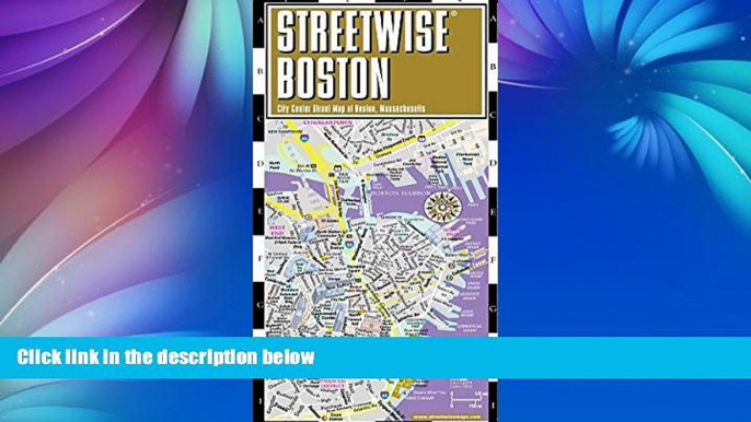 Deals in Books  Streetwise Boston Map - Laminated City Center Street Map of Boston, Massachusetts