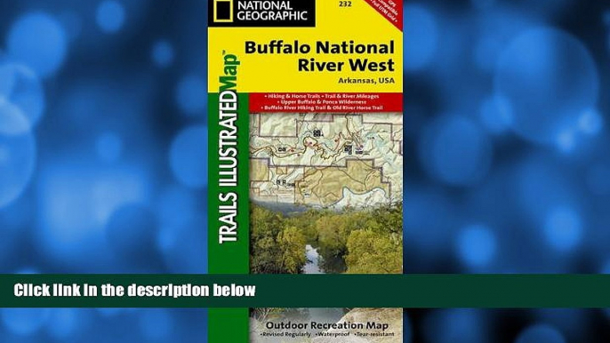 Deals in Books  Buffalo National River West (National Geographic Trails Illustrated Map)  Premium