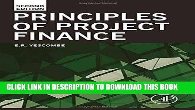 Best Seller Principles of Project Finance, Second Edition Free Read