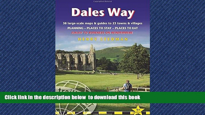 liberty books  Dales Way: 38 Large-Scale Walking Maps   Guides to 33 Towns   Villages - Planning,