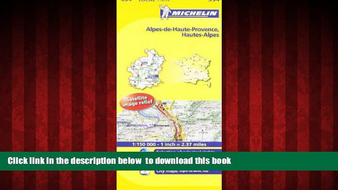 GET PDFbooks  Michelin Map France: Alpes-de-Haute-Provence, Hautes-Alpes 334 (Maps/Local