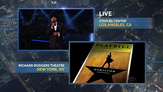 "Hamilton" Alexander Hamilton live Grammy Performance 2016 with Lin-Manuel Miranda