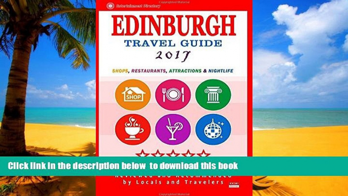 liberty book  Edinburgh Travel Guide 2017: Shops, Restaurants, Attractions and Nightlife (City