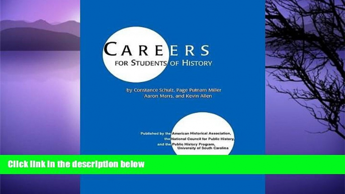 Deals in Books  Careers for Students of History (Students and Professional Concerns)  Premium