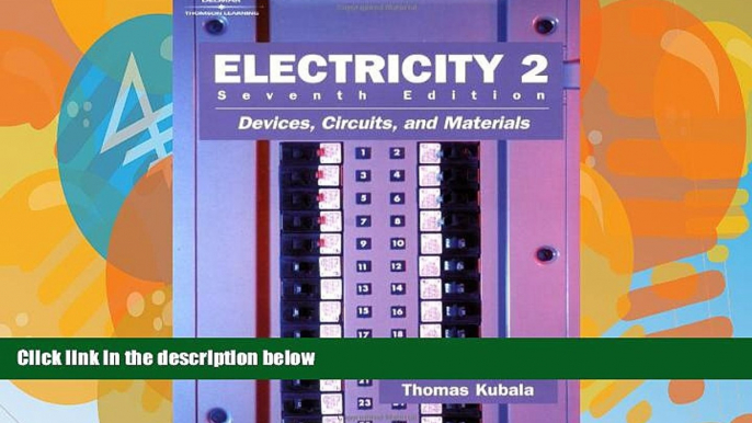 Deals in Books  Electricity 2: Devices, Circuits and Materials  Premium Ebooks Best Seller in USA