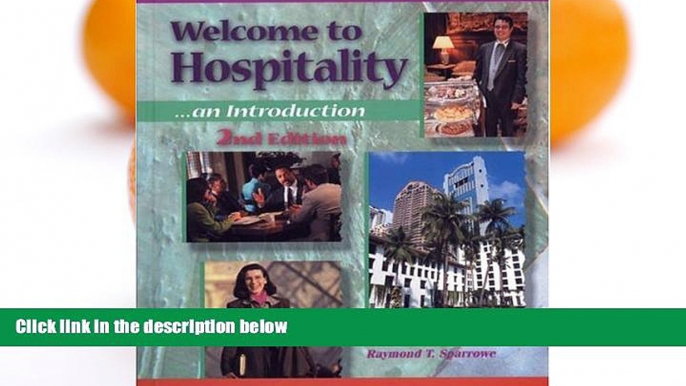 Deals in Books  Welcome to Hospitality: An Introduction  Premium Ebooks Online Ebooks