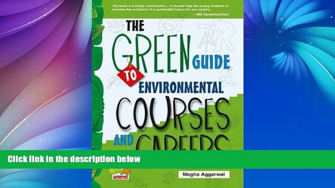 Deals in Books  The Green Guide to Environmental Courses and Careers (Green Career)  Premium