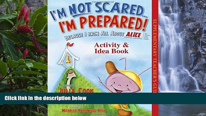 Buy NOW  I m Not Scared... I m Prepared Activity   Idea Book  Premium Ebooks Best Seller in USA