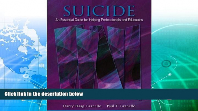 Deals in Books  Suicide: An Essential Guide for Helping Professionals and Educators  BOOOK ONLINE