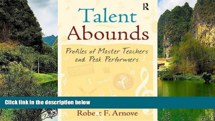 Buy NOW  Talent Abounds: Profiles of Master Teachers and Peak Performers  Premium Ebooks Best