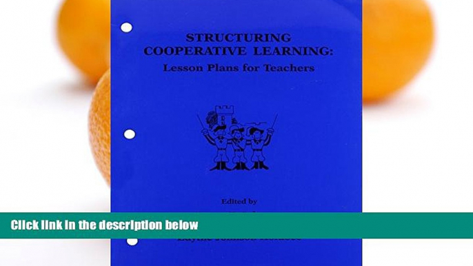 Big Sales  Structuring Cooperative Learning: Lesson Plans for Teachers 1987  Premium Ebooks Online