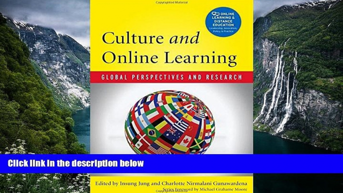 Buy NOW  Culture and Online Learning: Global Perspectives and Research (Online Learning and