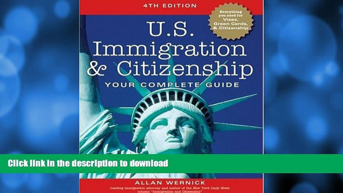 READ BOOK  U.S. Immigration and Citizenship: Your Complete Guide (U.S. Immigration