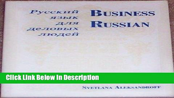 [PDF] Business Russian [PDF] Online