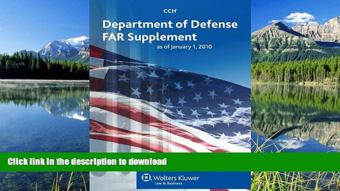 FAVORITE BOOK  Department of Defense FAR Supplement: As of January 1, 2010 FULL ONLINE