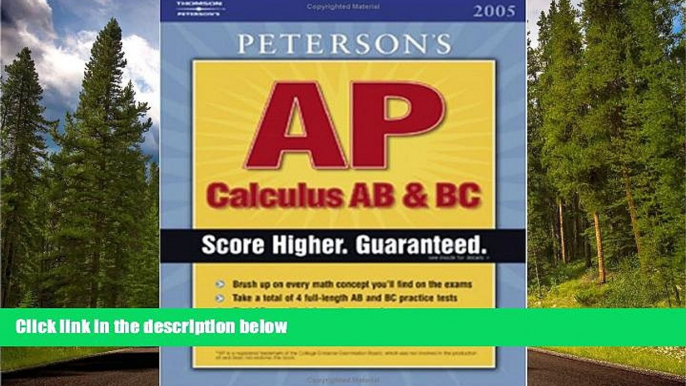 Read Master the AP Calculus AB   BC, 1st edition (Peterson s AP Calculus AB   BC) FullBest Ebook