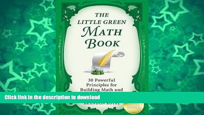 READ  The Little Green Math Book: 30 Powerful Principles for Building Math and Numeracy Skills