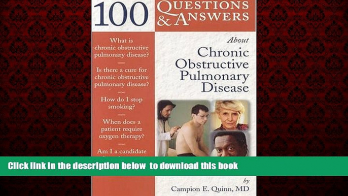 liberty book  100 Questions     Answers About Chronic Obstructive Pulmonary Disease (COPD) BOOK