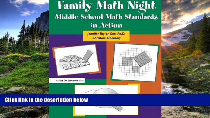 FREE PDF  Family Math Night: Middle School Math Standards in Action  FREE BOOOK ONLINE