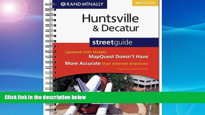 Buy NOW  Rand McNally 3rd Edition Huntsville   Decatur, Alabama: Street Guide #A#  PDF