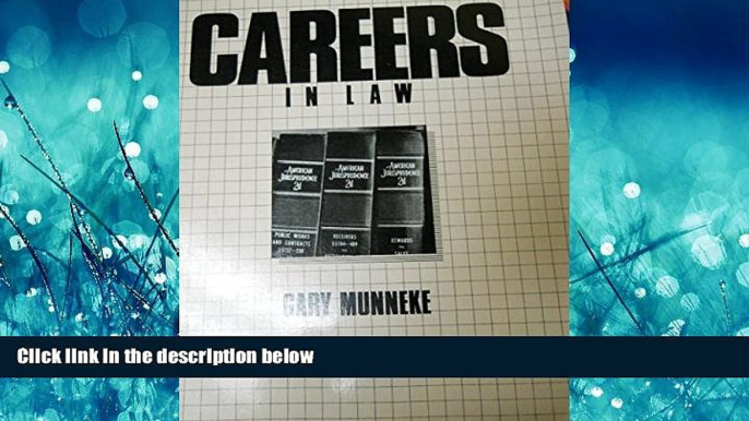 Fresh eBook  Careers in Law (Vgm Professional Careers Series)