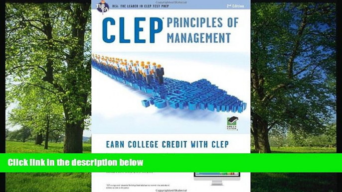 Read CLEPÂ® Principles of Management Book + Online (CLEP Test Preparation) FreeOnline