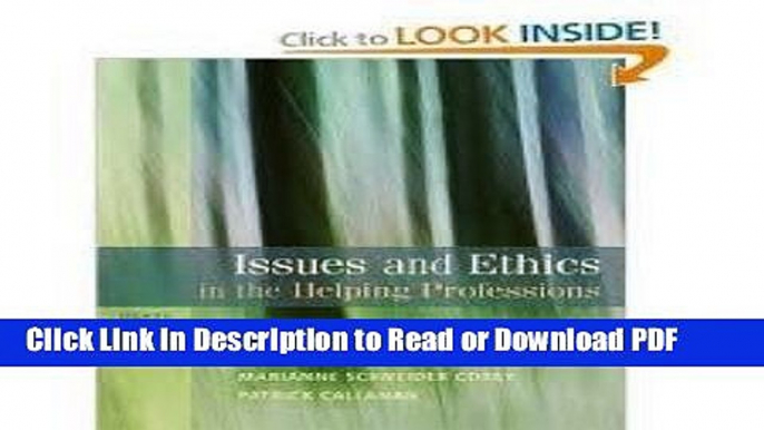 Read Issues and Ethics in the Helping Professions 8th (egith) edition Free Books